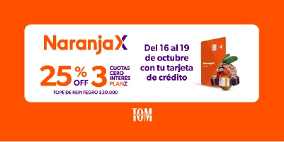 ¡Naranja X del 16 al 19!